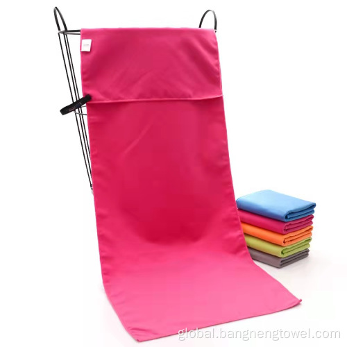 Microfiber Exercise Towel Quick dry travel sport gym Towel Supplier